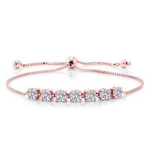 Authentic Celestial Alignment Seven-Stone Rose Gold Luminary Bracelet