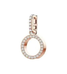 Authentic The Radiant Circle of O: Swarovski Rose Gold Remix Charm