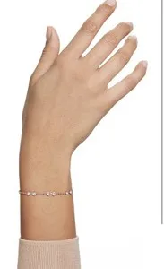 Authentic The Celestial Radiance Rose Gold Crystal Link