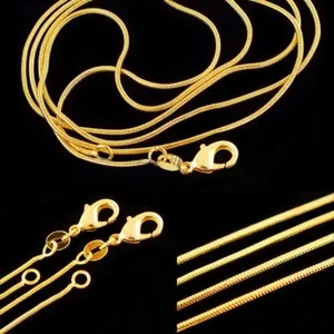 Authentic The Serpent Coil: Sacred 18K Gold-Plated Flow Chain