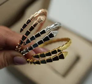 Authentic The Ouroboros Embrace: 14k Gold-Plated Serpentine Cuff