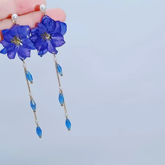 Authentic Celestial Petals: Ethereal Delphinium and Hydrangea Talismans