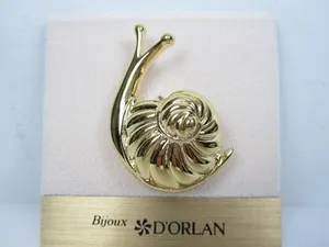Authentic The Gilded Spiral: D'Orlan Snail Amulet of Eternal Expansion