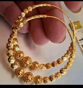 Authentic Celestial Gilded Jumki: The Echoes of Ancient Harmony