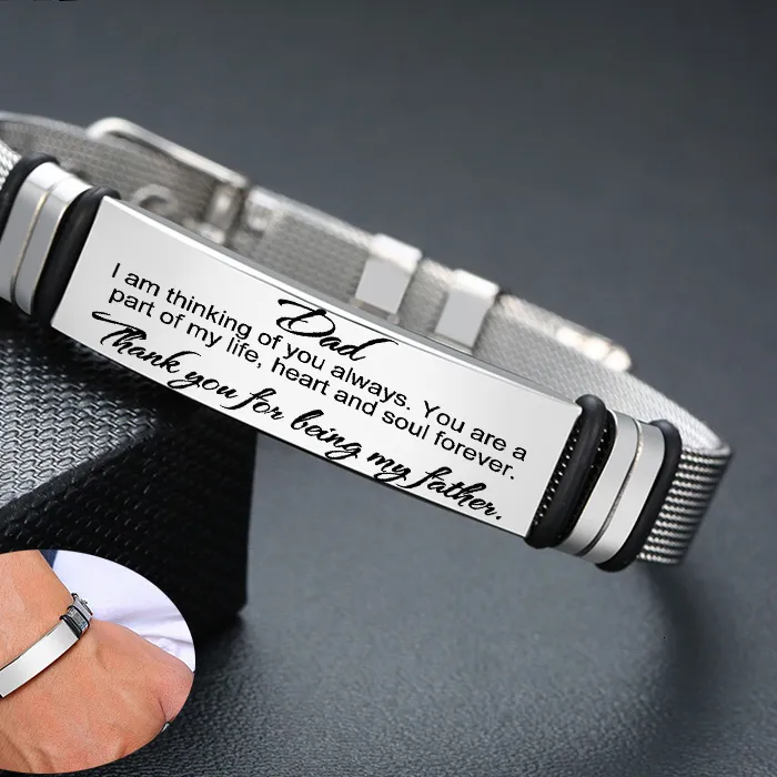 Authentic Custodial Guardian: Gold-Plated Custom Engraved ID Tag Bracelet with Celestial Mesh Band for the Warded Soul