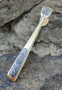 Authentic Awakening the Kubachi Flower: Ancient Wisdom in Gold-Plated Silver