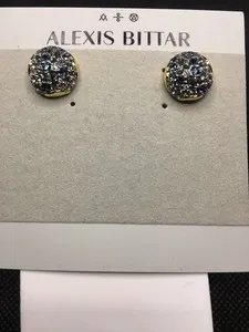 Authentic Celestial Solanales Etheric Studs in Gilded Light