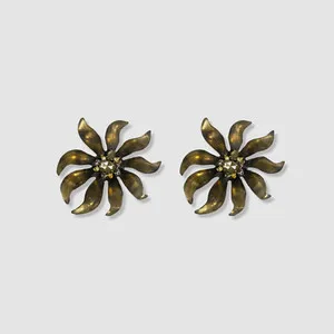 Authentic Golden Lily Blossoms of Ethereal Radiance