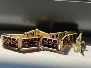 Authentic Embracing Cosmic Vibration with Bohemian Garnet Harmony