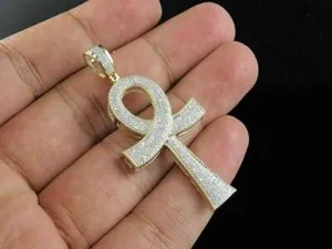 Authentic The Golden Key of Eternity Ankh Pendant