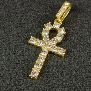 Authentic The Solar Key of Eternal Vitality: Golden Ankh Pendant