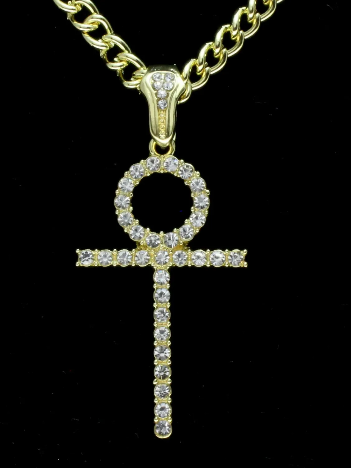 Authentic Unlock Inner Strength with the Icy Ankh's Protective Glow