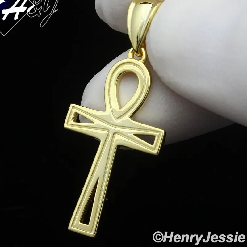 Authentic The Golden Key of Eternal Breath Ankh Pendant
