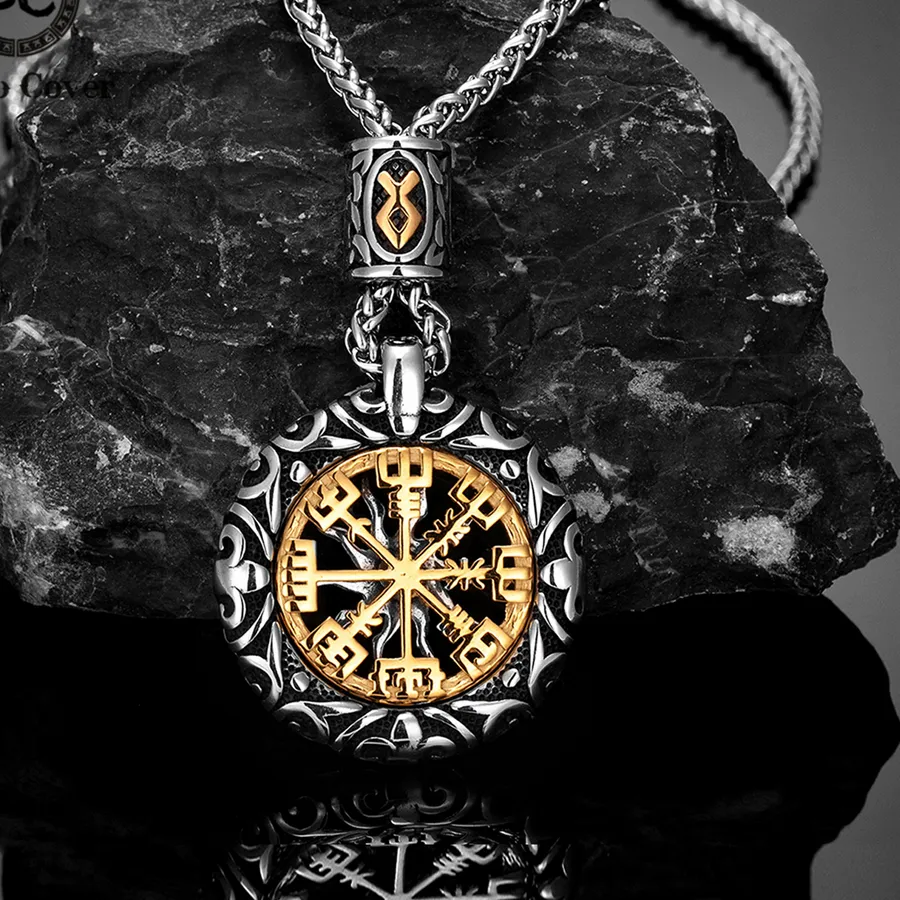 Authentic Whispers of the North Star: The Vegvisir's Golden Guidance