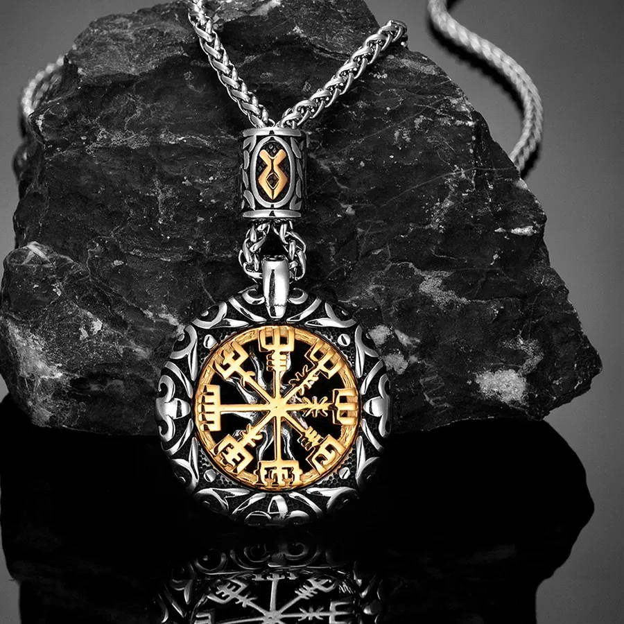 Authentic The Golden Vegvisir Compass Of The Northern Wayfarer