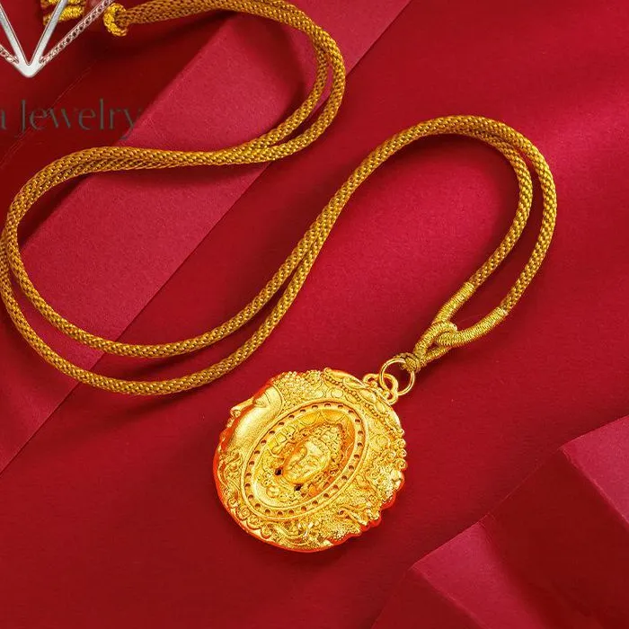 Authentic Duality of Mind: 24K Buddha‑Demon Pendant – Harness the Balance of Light & Shadow