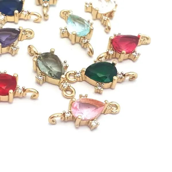 Authentic Sacred Champagne Gold Drop Charms - 10 Piece Set