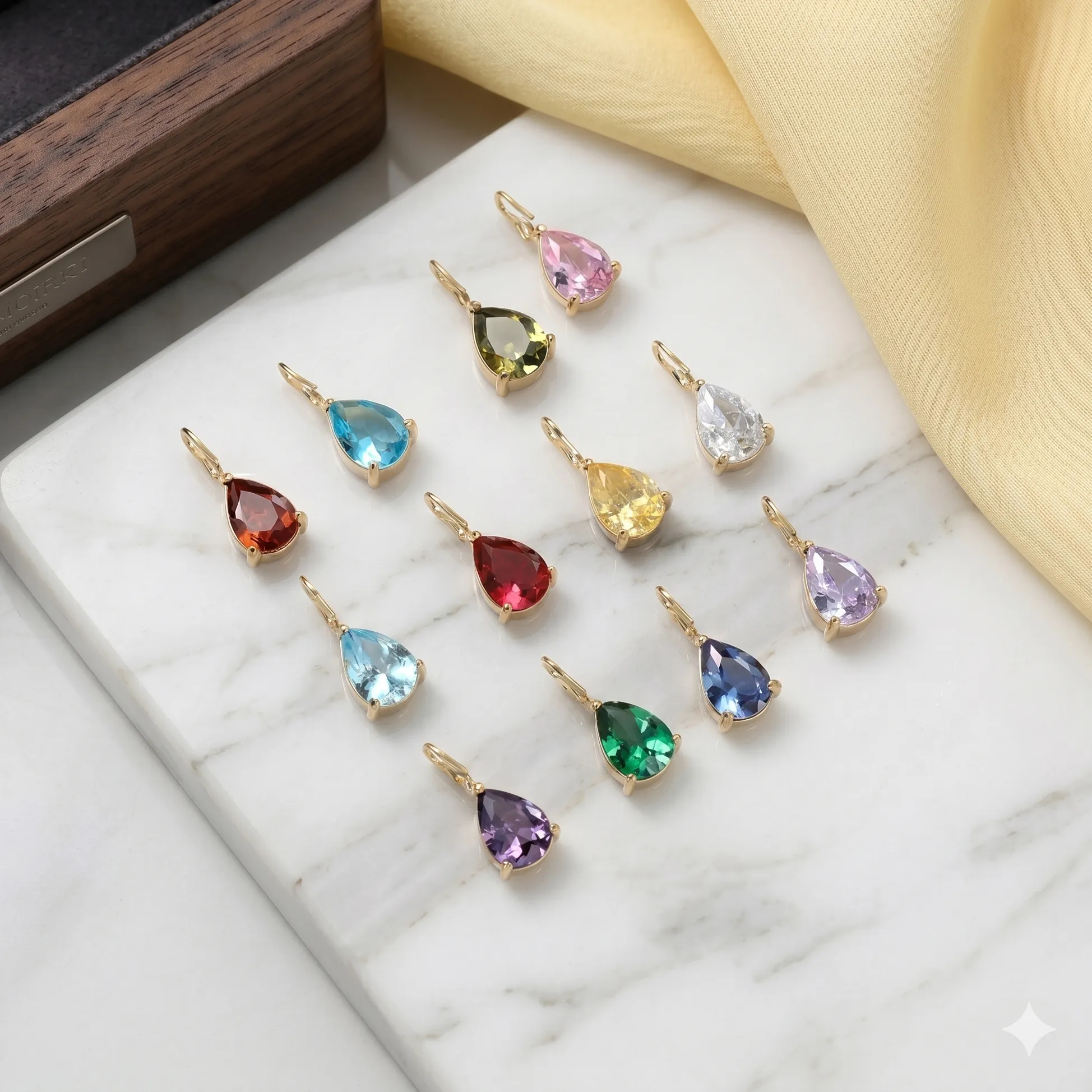 Authentic Prismatic Teardrop Crystal Amulet of Harmony
