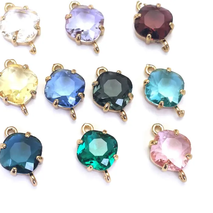 Authentic Sacred Horizon Sanctum - 18K Gold Plated Glass Square Talismans of Destiny