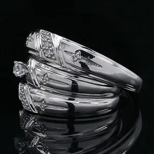 Authentic Celestial Cross Ring – 14K Gold‑Plated Silver with Radiant CZ