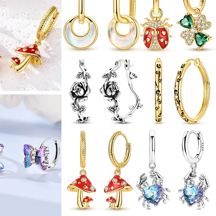 Authentic The Alchemist’s Hoops: Talismans of Luck and Eternal Devotion