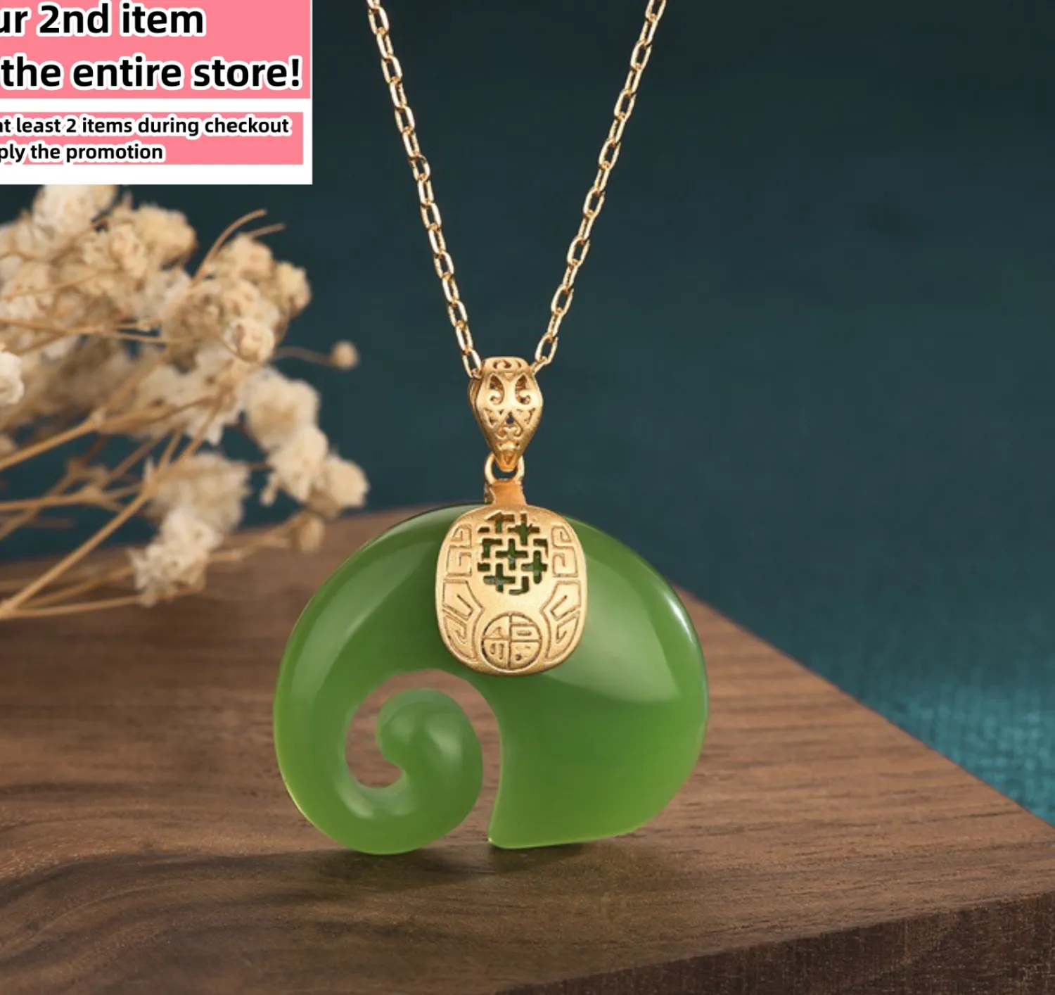 Authentic Empower Your Destiny with the Majestic Jade Ruyi Charm