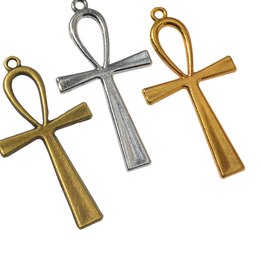 Authentic Five Keys To Eternity Egyptian Ankh Bronze Talismans