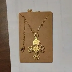 Authentic The Golden Covenant Cross Necklace