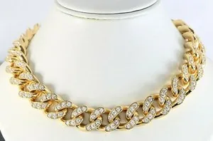 Authentic The Gilded Serpent: 18K Gold-Plated Cuban Link Talisman