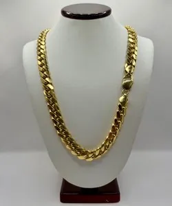Authentic The Gilded Serpent: 9mm Sterling Silver Cuban Link Chain