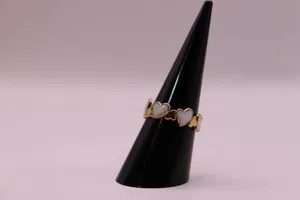 Authentic The Eternal Devotion Open Heart Band in Radiant Gold