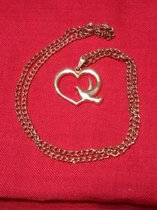 Authentic Celestial Dove of Serenity Rose Gold Pendant