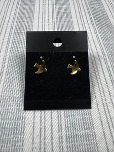 Authentic Dove's Embrace: Auric Studs of Serenity