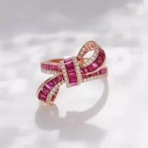Authentic The Crimson Lotus Blossom Ring