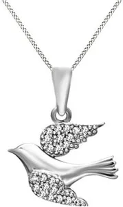Authentic Celestial Messenger Diamond Dove Amulet - Talisman of Divine Peace and Spiritual Ascension