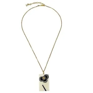 Authentic The Gilded Icon: Vintage Chanel CC Rectangular Talisman