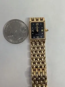 Authentic The Golden Portal: Vintage CYMA Swiss Movement Rectangular Talisman Watch