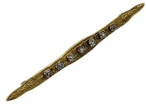 Authentic The Gilded Memory Antique Bar Brooch