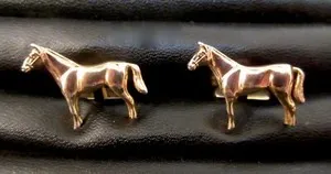 Authentic The Golden Thoroughbred: Equine Talisman of Unstoppable Momentum