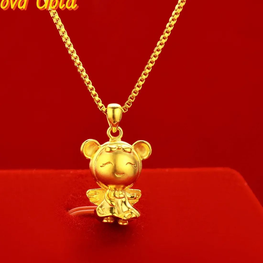 Authentic Angel's Whisper - 24K Gold Euro Coin Pendant