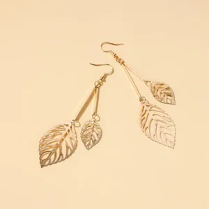 Authentic Whispers of the Golden Leaf: Enchanted Tassel Earrings