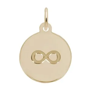 Authentic The Infinite Monogram - Sacred Geometry Gold-Plated Amulet