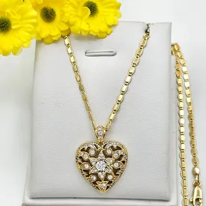 Authentic The Golden Blossom Heart: A Filigree Talisman of Eternal Radiance