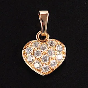 Authentic The Golden Heart of Radiance: A Talisman of Pure Affection