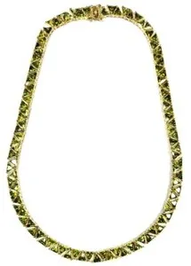 Authentic The Celestial Trinity: Gold-Plated Geometric Alignment Necklace