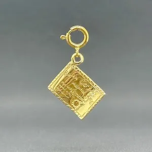 Authentic The Chronicle of Beginnings: Gold-Plated Birth Certificate Talisman