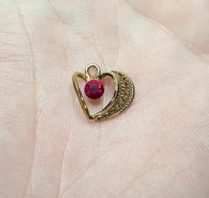 Authentic The Crimson Heart Filigree Talisman