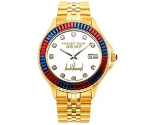 Authentic The Golden Triumph 18K Gold Plated Numbered Limited Victory Timepiece