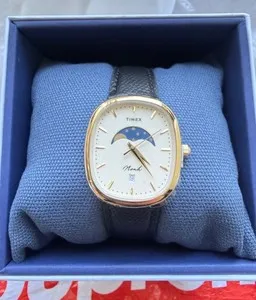 Authentic The Celestial Chronograph: A Gold-Plated Moon Phase Talisman