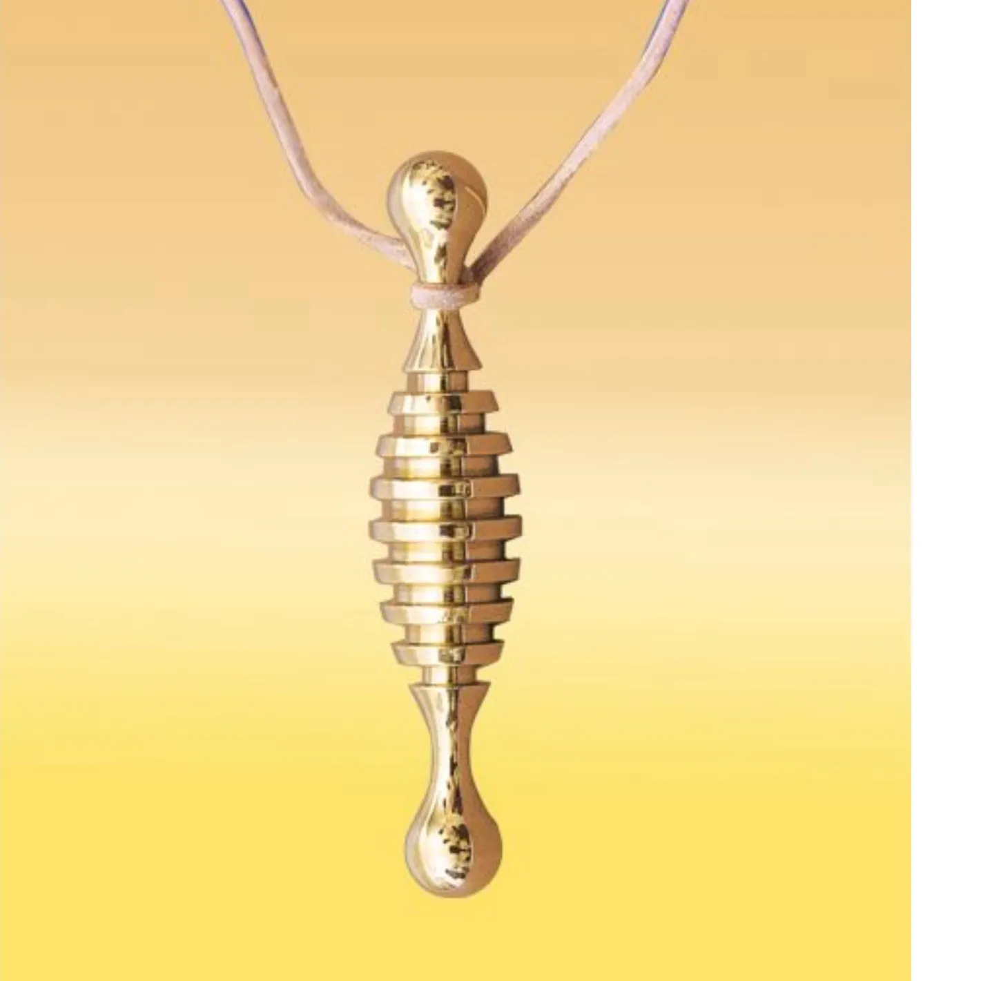 Authentic The Golden Beam: Life Source Sacred Geometry Talisman